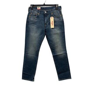 Levi's Mens 541 Athletic Fit Slight Taper Jeans 30W x 32L Blue Canyon Whiskering